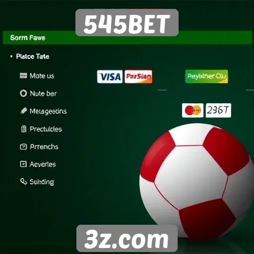 Opções de pagamento disponíveis na 545BET